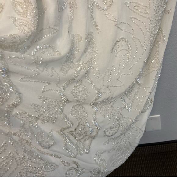 New Zara Beaded Embroidered Maxi Dress Limited edition Blogger Fave Size M-L - Picture 7 of 15